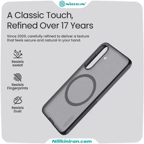 قاب نیلکین سامسونگ Samsung S26 FE مدل Super Frosted Shield Pro Magnetic