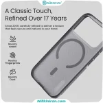 قاب نیلکین آیفون iPhone 18 Pro مدل Super Frosted Shield Pro Magnetic