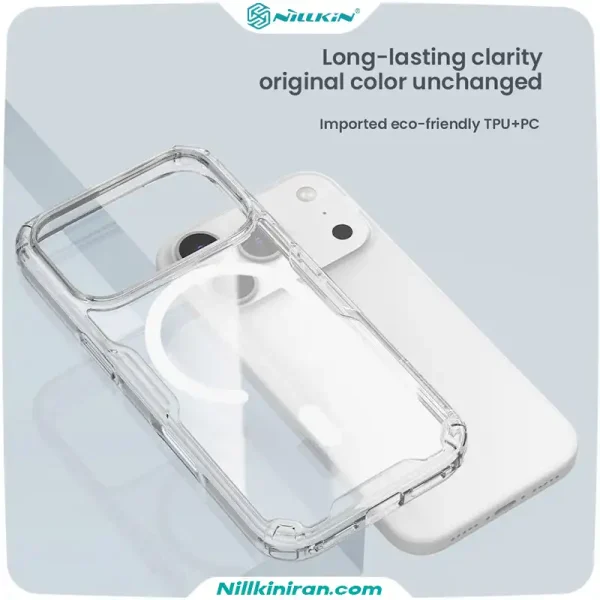 قاب نیلکین آیفون iPhone 18 Pro Max مدل Nature TPU Pro Magnetic