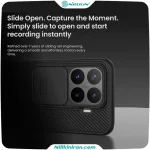 قاب نیلکین شیائومی Xiaomi 17T Pro مدل CamShield Pro با محافظ دوربین