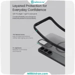 قاب نیلکین سامسونگ Samsung S26 FE مدل Super Frosted Shield Pro Magnetic