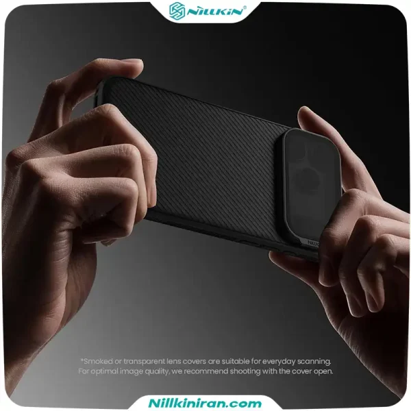 قاب نیلکین آیفون iPhone 18 Pro Max مدل CamShield Prop Magnetic Lens Guard