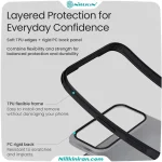 قاب نیلکین آیفون iPhone 18 Pro Max مدل Super Frosted Shield Pro