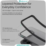 قاب نیلکین شیائومی Xiaomi 17T Pro مدل Super Frosted Shield Pro