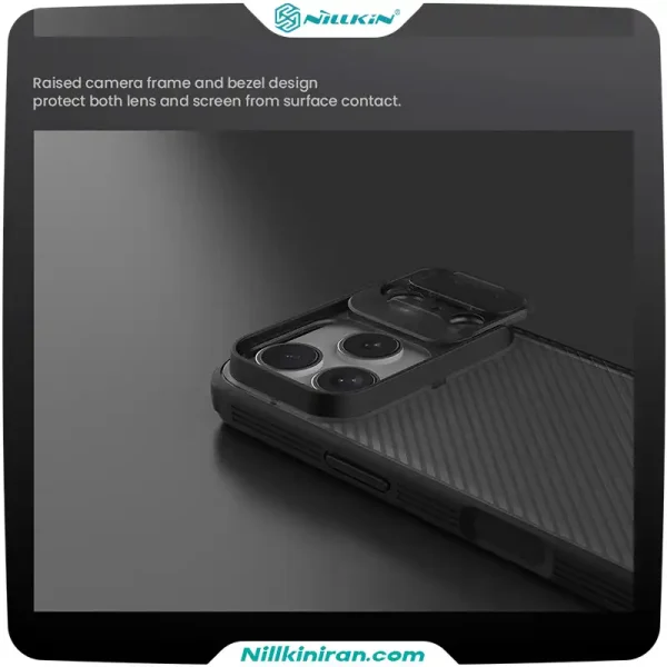 قاب نیلکین آیفون iPhone 18 Pro مدل CamShield Pro