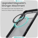 قاب نیلکین آیفون iPhone 18 Pro Max مدل Super Frosted Shield Pro Magnetic