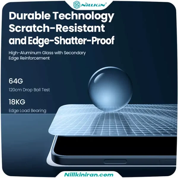 گلس نیلکین آیفون iPhone 18 Pro Max مدل Amazing Guardian