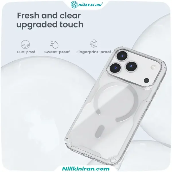 قاب نیلکین آیفون iPhone 18 Pro Max مدل Nature TPU Pro Magnetic