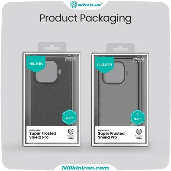 قاب نیلکین شیائومی Xiaomi 17T مدل Super Frosted Shield Pro