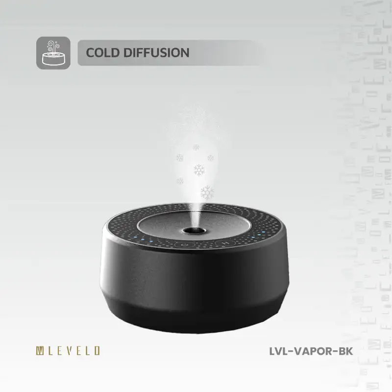 خوشبوکننده هوشمند خودرو لولو مدل Levelo Vapor ظرفیت 400 میلی آمپر