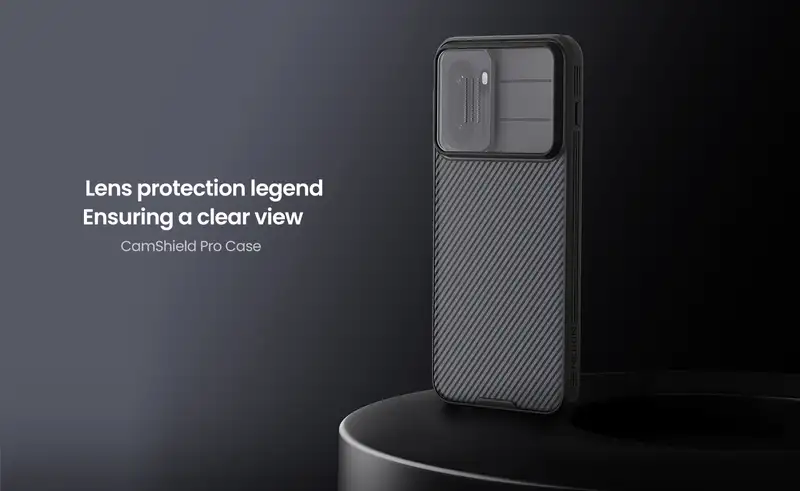 قاب نیلکین وان پلاس OnePlus 15R / Ace 6 / Ace 6T مدل CamShield Pro شفاف 