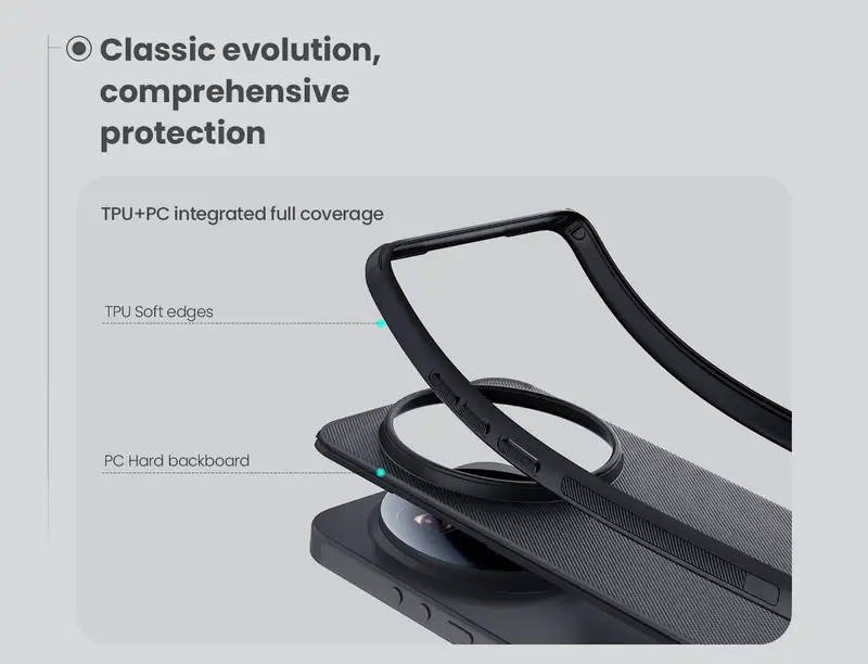 قاب نیلکین شیائومی Xiaomi 17 Ultra مدل Super Frosted Shield Pro Magnetic مات و شفاف