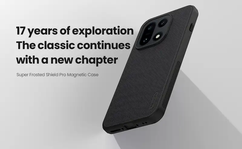 قاب نیلکین وان پلاس Oneplus 15 مدل Super Frosted Shield Pro Magnetic