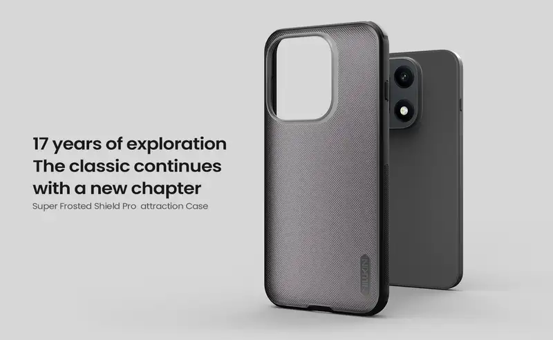 قاب نیلکین وان پلاس Oneplus 15 مدل Super Frosted Shield Pro شفاف