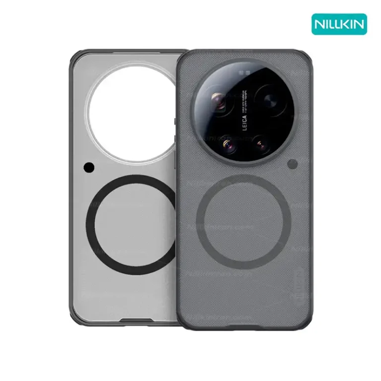 قاب نیلکین شیائومی Xiaomi 17 Ultra مدل Super Frosted Shield Pro Magnetic مات و شفاف