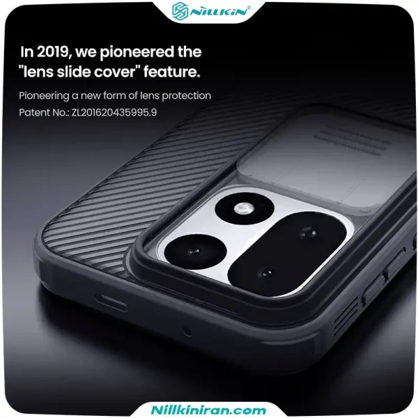 قاب نیلکین وان پلاس Oneplus 15 مدل CamShield Pro Clear version
