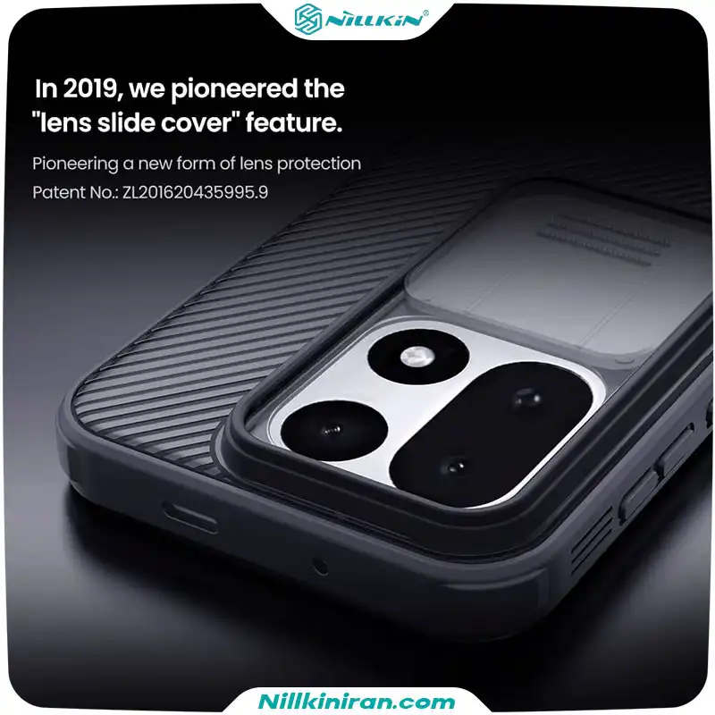 قاب نیلکین وان پلاس Oneplus 15 مدل CamShield Pro Clear version