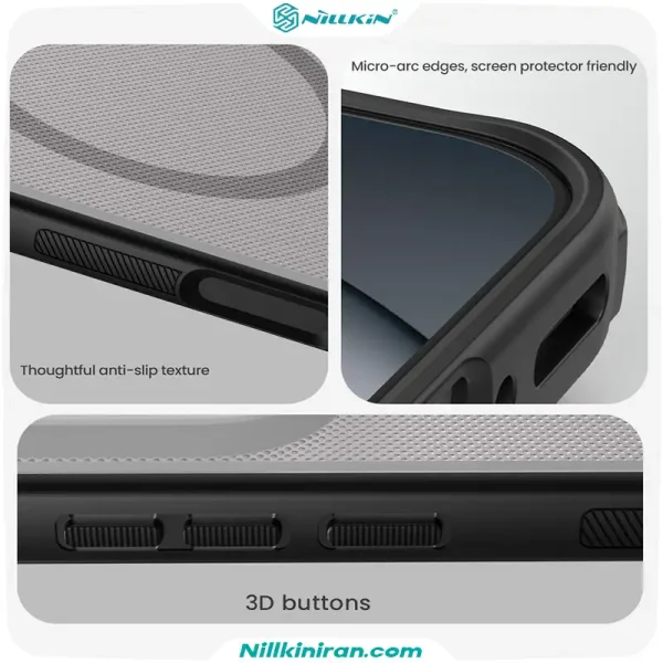 قاب نیلکین اوپو OPPO Find X9 Pro مدل Super Frosted Shield Pro Magnetic