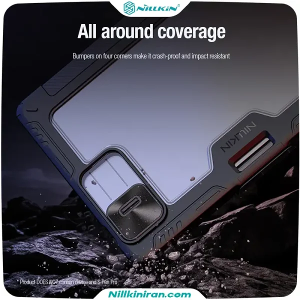 قاب نیلکین تبلت شیائومی Xiaomi Pad 8 Pro مدل Bumper Leather Case Pro