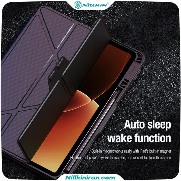 قاب نیلکین تبلت شیائومی Xiaomi Pad 8 Pro مدل Bumper Leather Case Pro