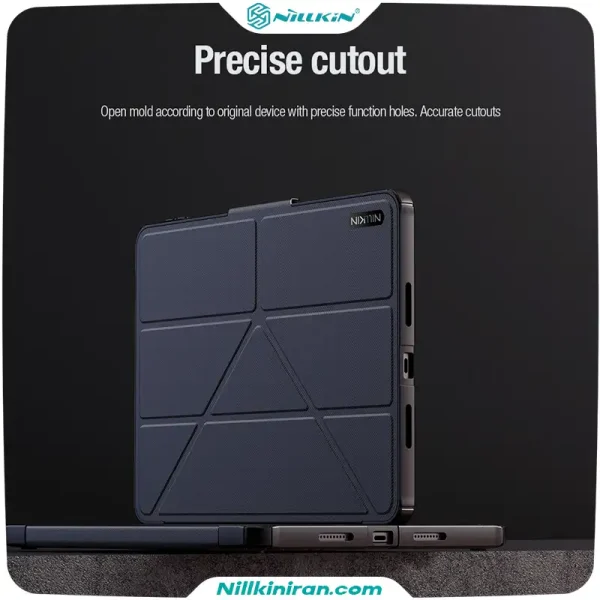 قاب نیلکین تبلت شیائومی Xiaomi Pad 8 Pro مدل Bumper Leather Case Pro