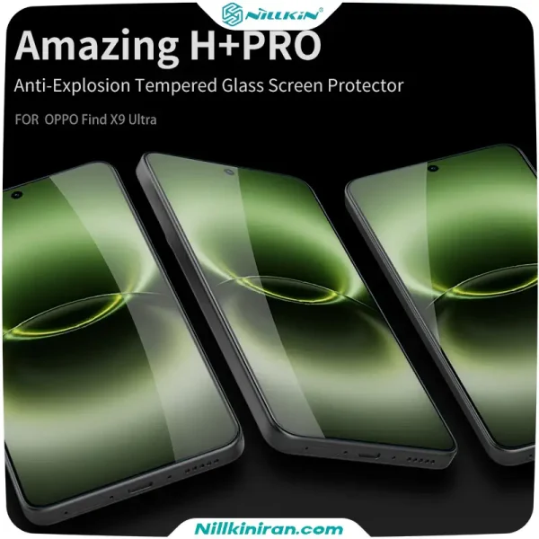 گلس نیلکین اوپو OPPO Find X9 Ultra مدل Amazing H+Pro