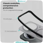 قاب نیلکین شیائومی Xiaomi 17 Ultra مدل Super Frosted Shield Pro Magnetic مات و شفاف