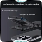 قاب نیلکین وان پلاس Oneplus 15 مدل CamShield Pro با محافظ لنز
