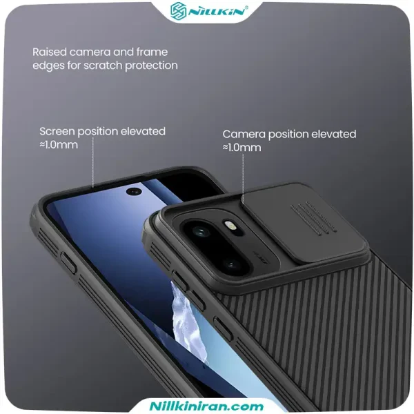 قاب نیلکین وان پلاس OnePlus 15R / Ace 6T / Ace 6 مدل CamShield Pro