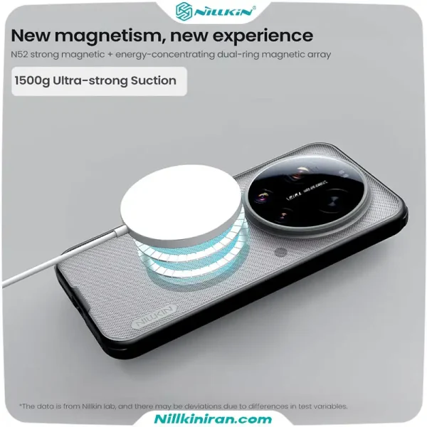 قاب نیلکین شیائومی Xiaomi 17 Ultra مدل Super Frosted Shield Pro Magnetic مات و شفاف