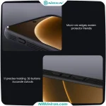 قاب نیلکین وان پلاس Oneplus 15 مدل CamShield Pro Clear version
