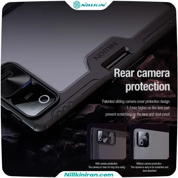 قاب نیلکین تبلت شیائومی Xiaomi Pad 8 Pro مدل Bumper Leather Case Pro