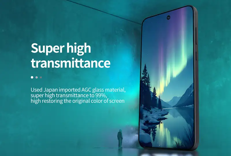 گلس نیلکین وان پلاس OnePlus 15R / Ace 6T / Ace 6 مدل Amazing H+ Pro 