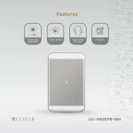 پاور بانک و چراغ سلفی لولو مدل MagLight ظرفیت 8000 میلی آمپر