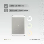 پاور بانک و چراغ سلفی لولو مدل MagLight ظرفیت 8000 میلی آمپر