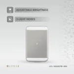 پاور بانک و چراغ سلفی لولو مدل MagLight ظرفیت 8000 میلی آمپر
