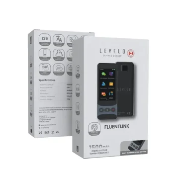 مترجم صوتی هوشمند لولو FluentLink انلاین و افلاین