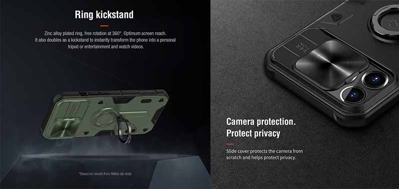 قاب Nillkin CamShield Armor case for Apple iPhone 13 Pro