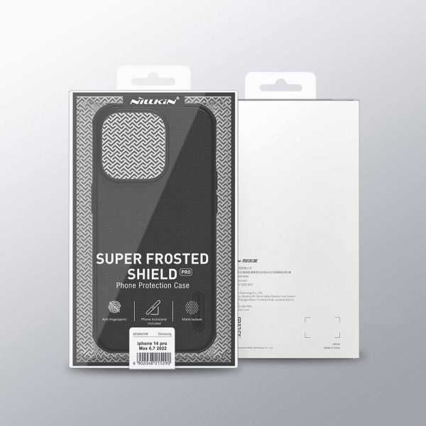 قاب-نیلکین-آیفون-Nillkin-Super-Frosted-Shield-Pro-Matte-cover-case-for-Apple-iPhone-14-Pro-Max