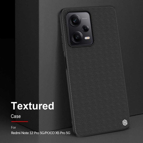 قاب-گوشی-Redmi-Note-12-Pro-نیلکین-مدل-Textured-nylon-fiber