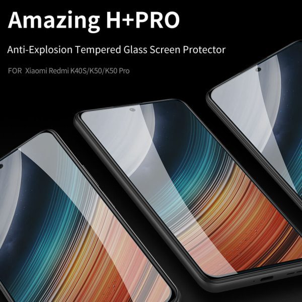 محافظ-صفحه-نمایش-Nillkin-Amazing-H+-Pro-tempered-glass-screen-protector-for-Xiaomi-Redmi-K40S