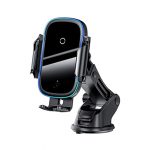 پایه نگهدارنده و شارژر وایرلس بیسوس Baseus Light Electric Car Holder Wireless Charger
