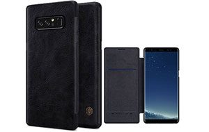 کیف چرم محافظ سامسونگ Nillkin Qin Samsung Note 8