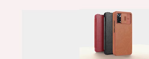 کیف-چرمی-نیلکین-Nillkin-Qin-Pro-Series-Leather-case-for-Xiaomi-Poco-X4-Pro-5G