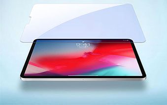 گلس ضد اشعه آبی نیلکین V+anti blue light glass Apple ipad pro 11 2018